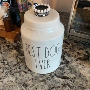 Rae Dunn best dog ever treat canister